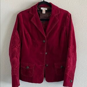 Harold's Women's Deep Red Blazer